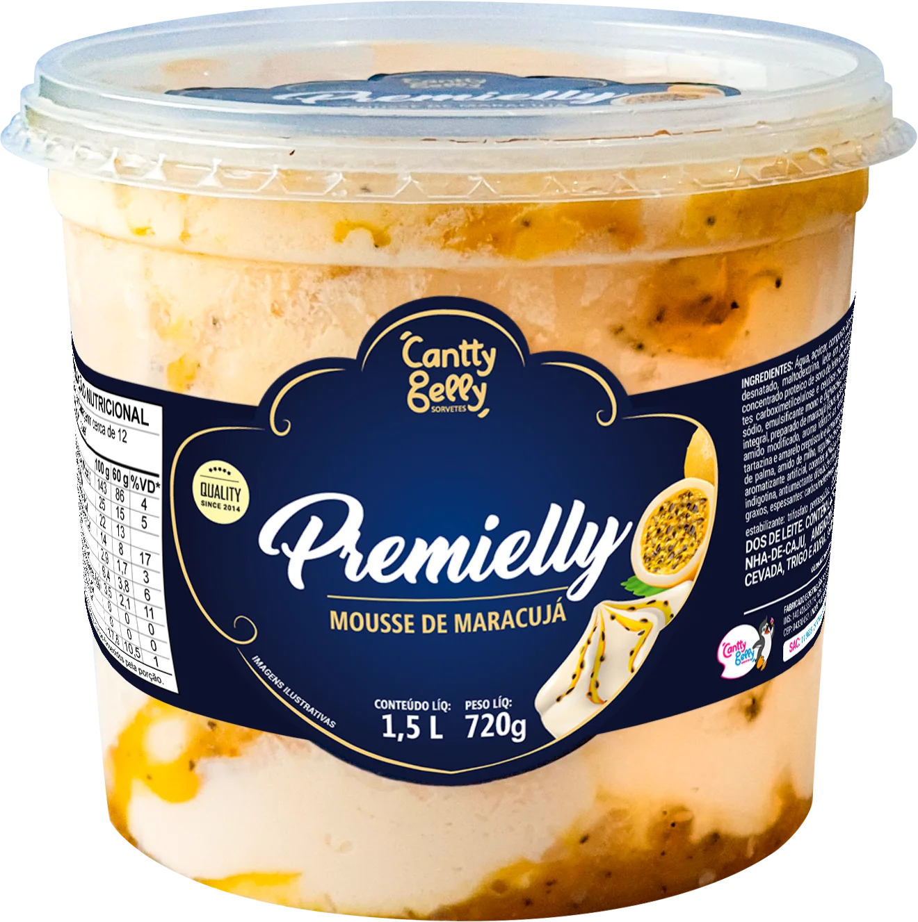 Mousse de Maracujá Premielly