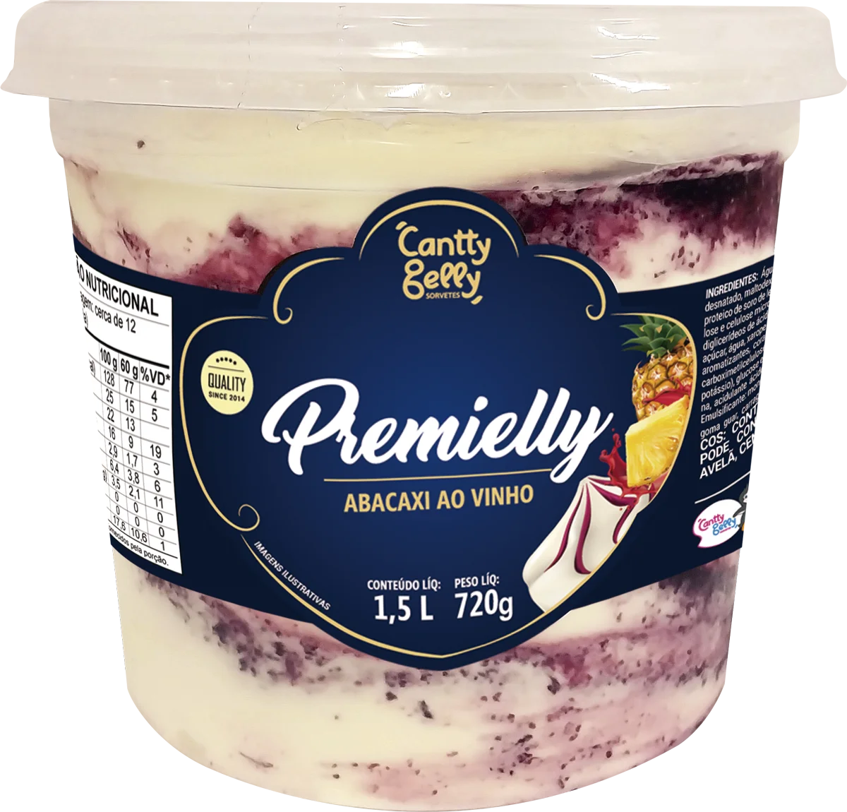 Abacaxi ao Vinho Premielly